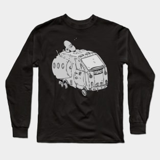 Robot Doodle Monster 6 Long Sleeve T-Shirt